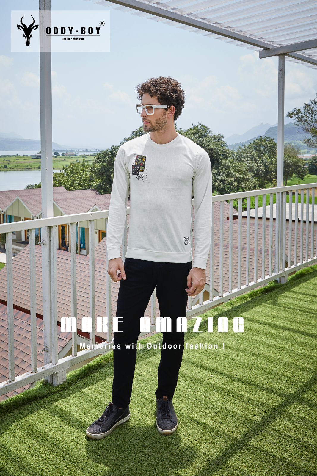 387 Oddy Boy Slub Mens Tshirts