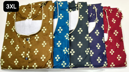 3Xl-2002 Ruchee Fashion Night Gowns