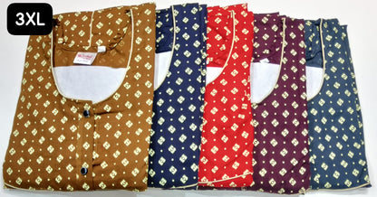 3Xl-2002 Ruchee Fashion Night Gowns