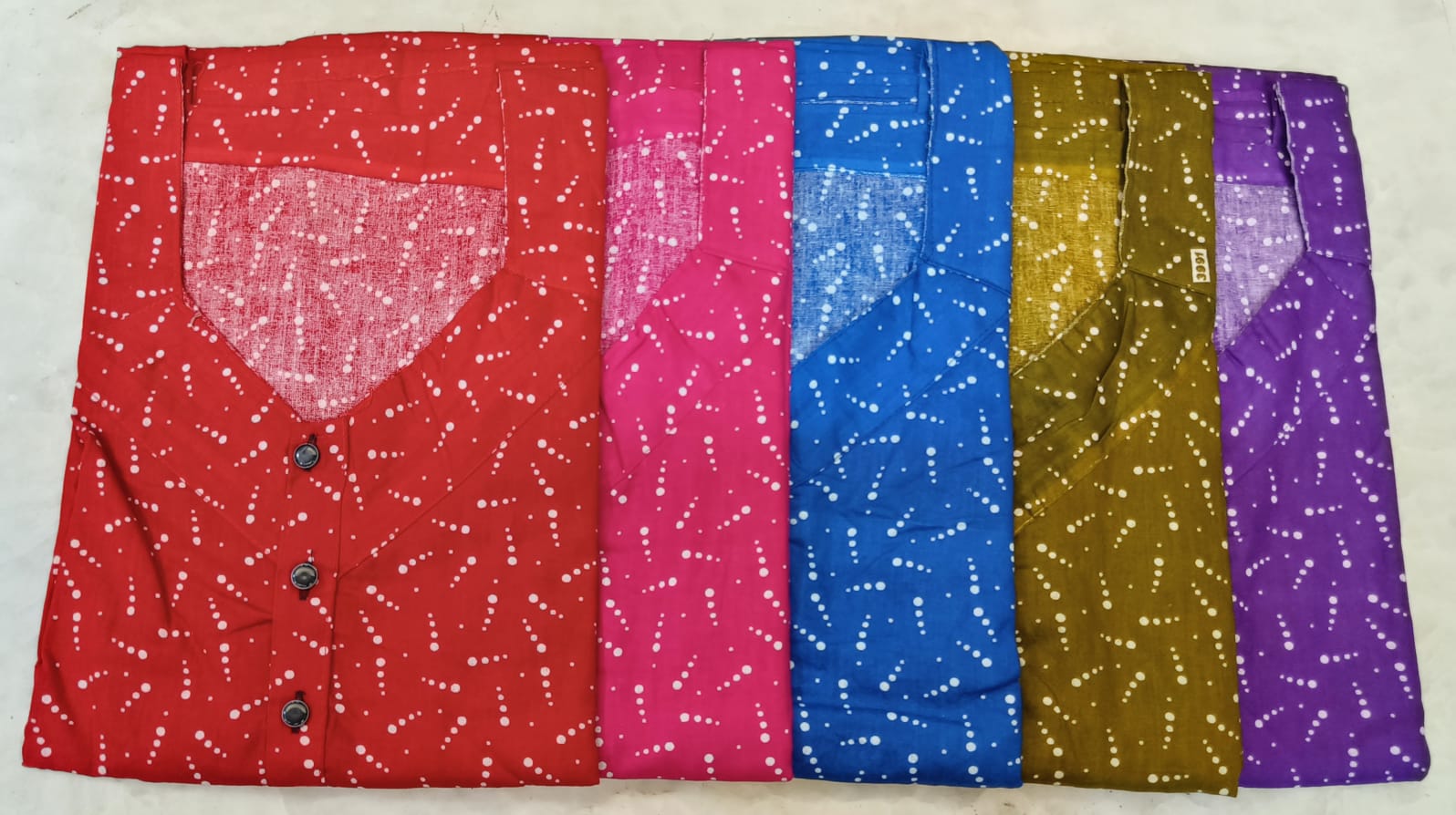 3 Button-2601 Ruchee Fashion Night Gowns