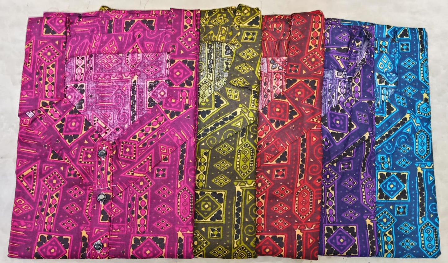 3 Button-2601 Ruchee Fashion Night Gowns