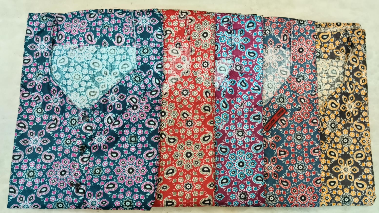 3 Button-2601 Ruchee Fashion Night Gowns