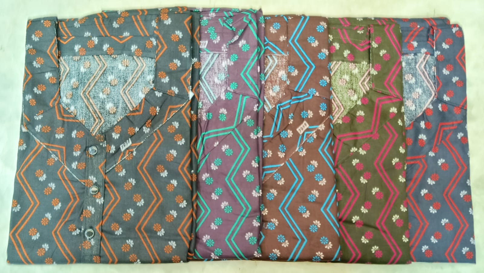 3 Button-2601 Ruchee Fashion Night Gowns