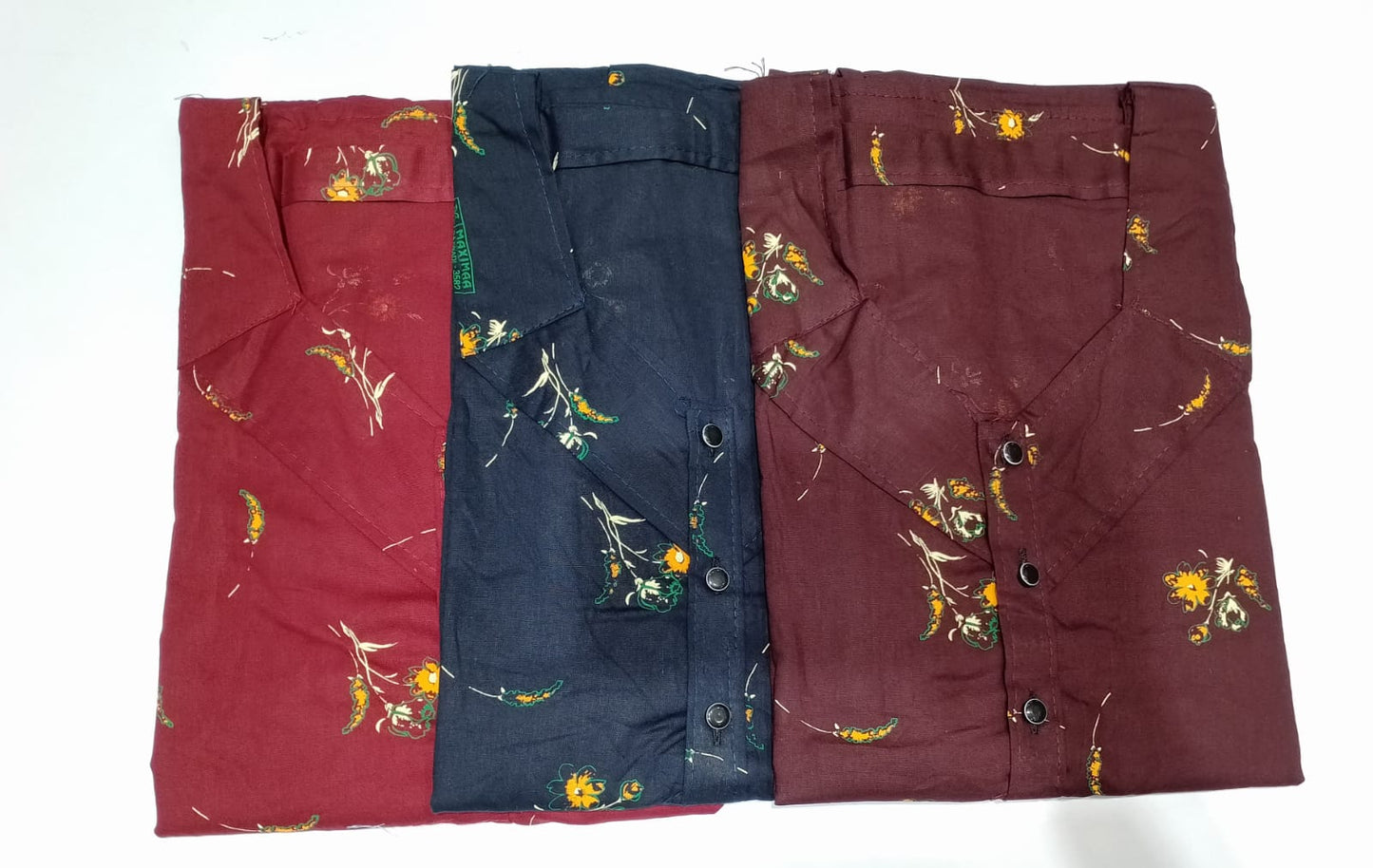 3 Buttons-1701 Ruchee Fashion Night Gowns