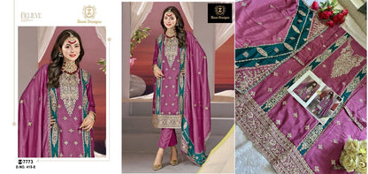415 Ziaaz Designs Chinon Pakistani Salwar Suits