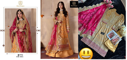 428 Ziaaz Designs Georgette Pakistani Salwar Suits