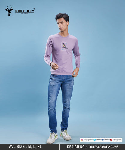 433 Oddy Boy Cotton Looper Mens Tshirts