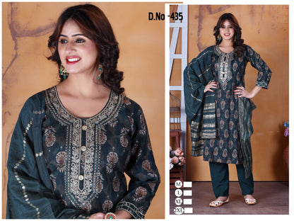 434-435 Ladli Modal Readymade Pant Style Suits