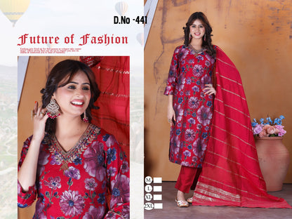 441-442 Ladli Modal Readymade Pant Style Suits