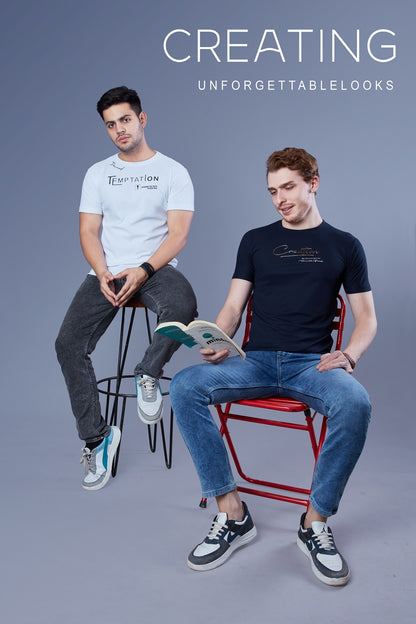 4454 Gb Lycra Mens Tshirts