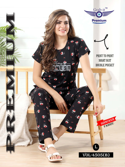 4505-B Grab It Pyjama Night Suits
