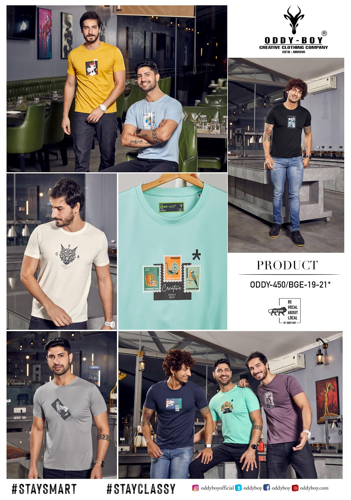 450 Oddy Boy Tencil Mens Tshirts