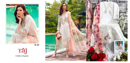 451-454 Taj Creations Cotton Pakistani Salwar Suits