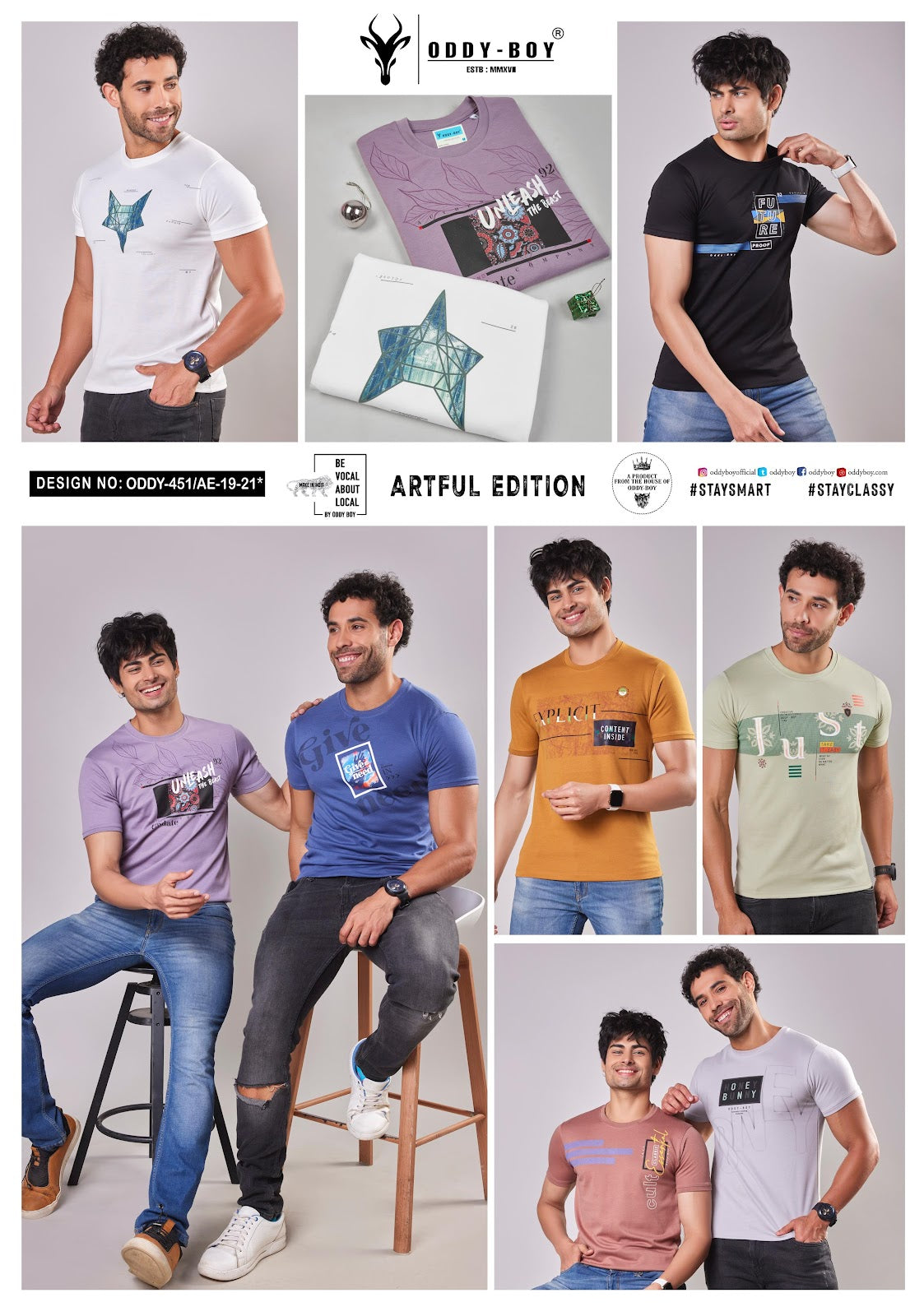451 Oddy Boy Mens Tshirts