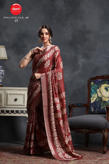 Holland Silk-45 Apple Sarees