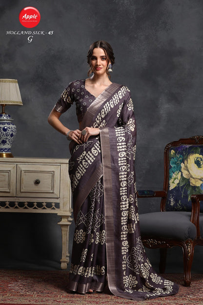 Holland Silk-45 Apple Sarees