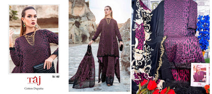 492-493-494 Taj Creations Pure Cotton Pakistani Patch Work Suits