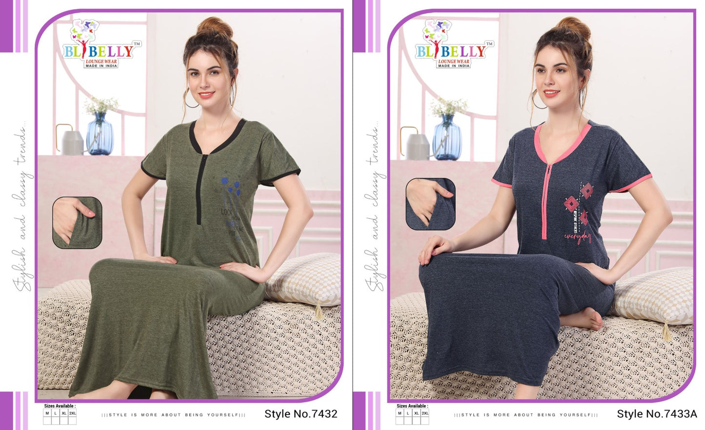 495 Belly Sinker Night Gowns