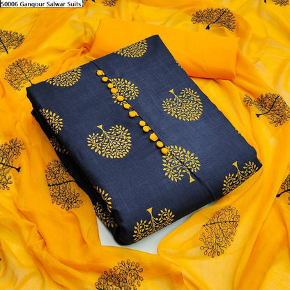 50006 Gangour Slub Salwar Suits
