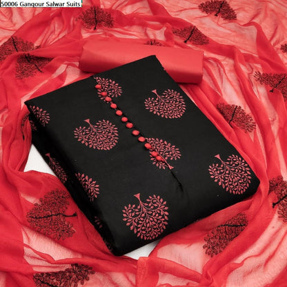 50006 Gangour Slub Salwar Suits