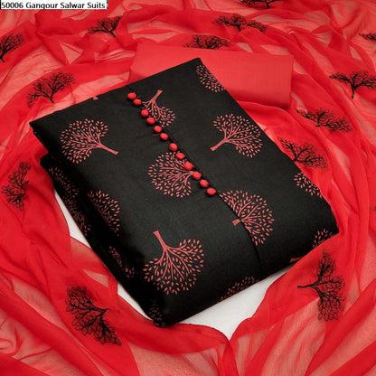50006 Gangour Slub Salwar Suits