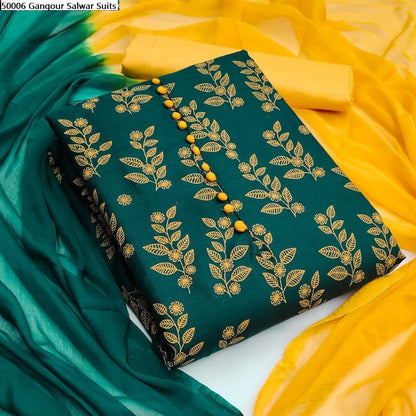 50006 Gangour Slub Salwar Suits