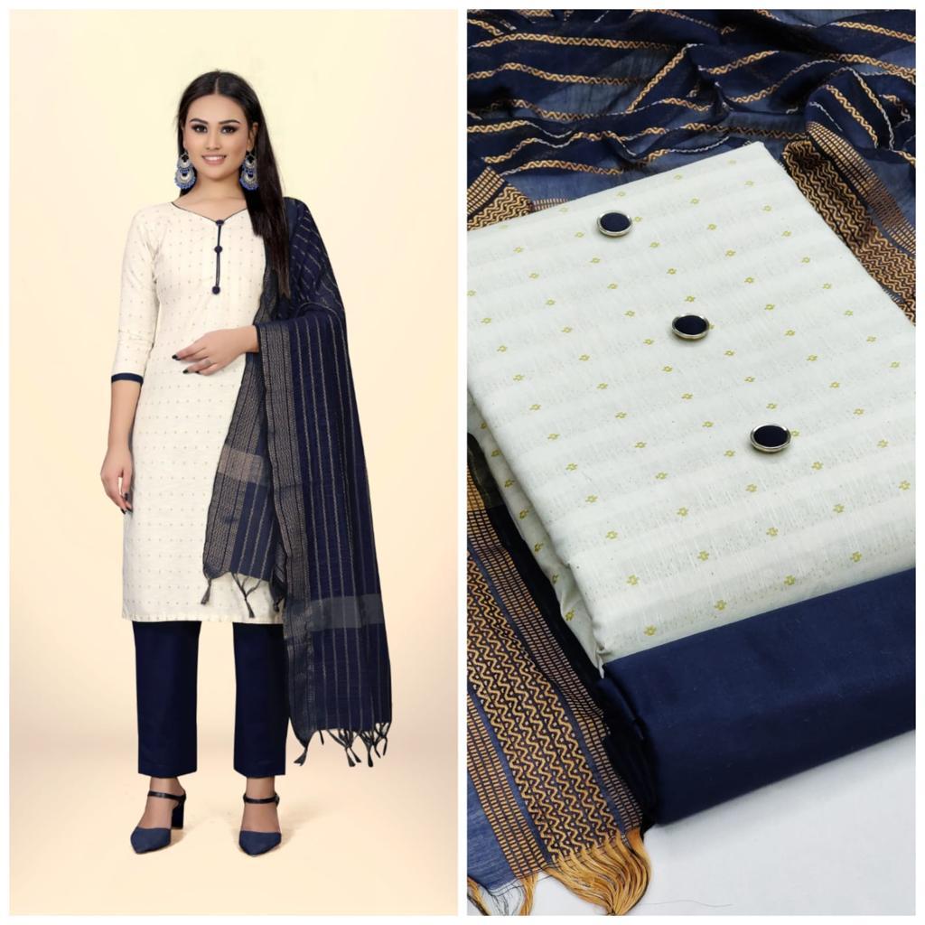 50044 Gangour Cotton Pant Style Suits