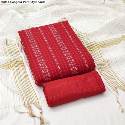 50053 Gangour Cotton Pant Style Suits