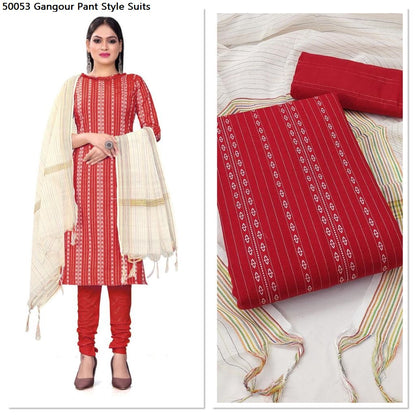 50053 Gangour Cotton Pant Style Suits