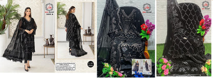 5005 Affan Creation Georgette Pakistani Salwar Suits