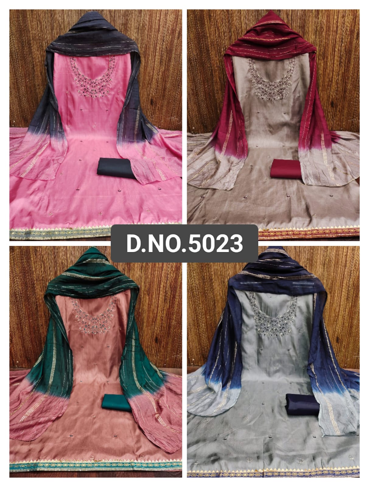 5023 Rahul Nx Silk Salwar Suits