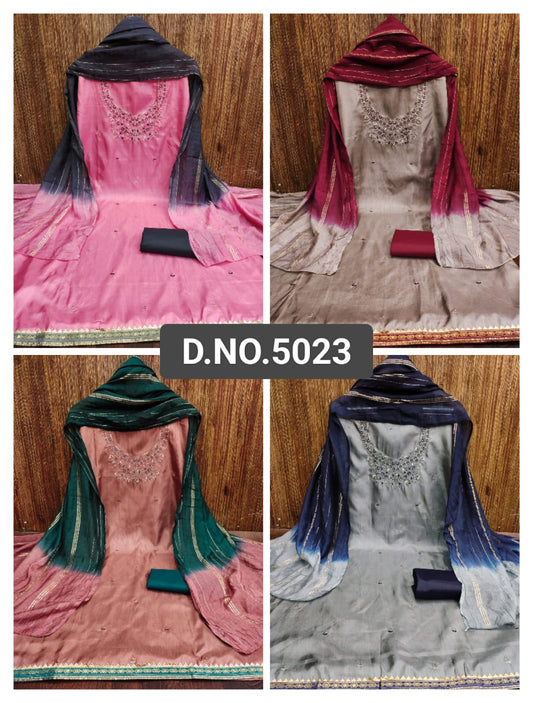 5023 Rahul Nx Silk Salwar Suits