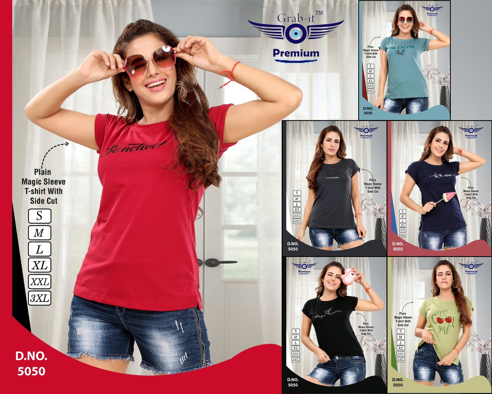 5050 Grab It Sinker Women Tshirt