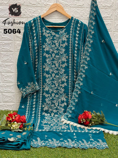 5064 Vs Fashion Georgette Pakistani Readymade Suits