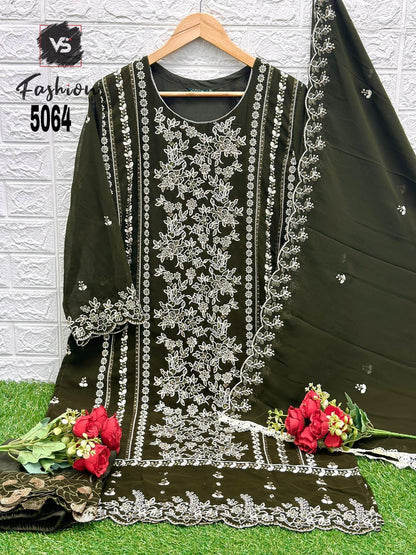 5064 Vs Fashion Georgette Pakistani Readymade Suits