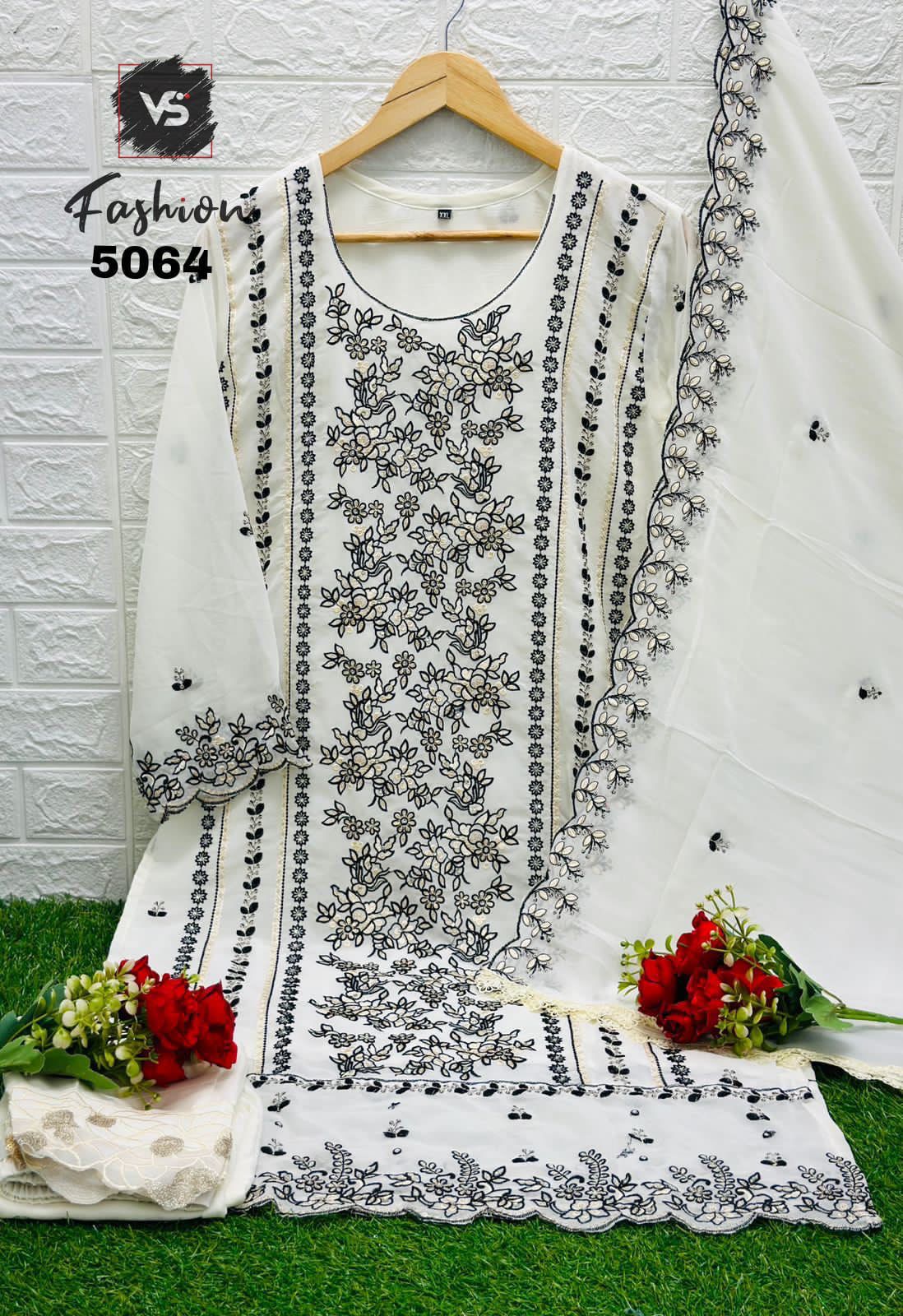 5064 Vs Fashion Georgette Pakistani Readymade Suits