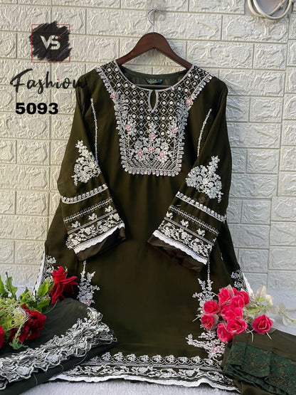 5093 Vs Fashion Georgette Pakistani Readymade Suits