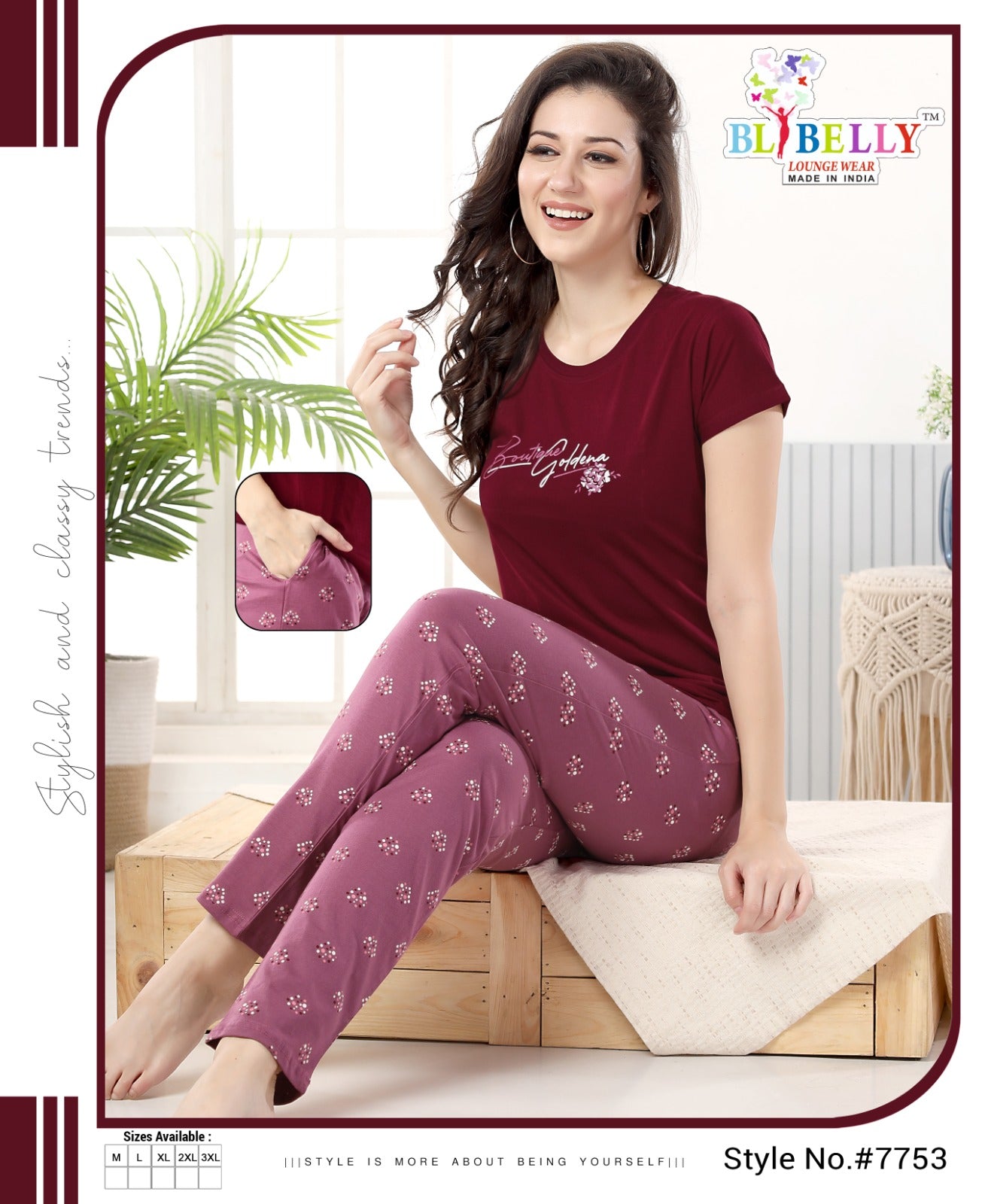 511 Belly Sinker Pyjama Night Suits