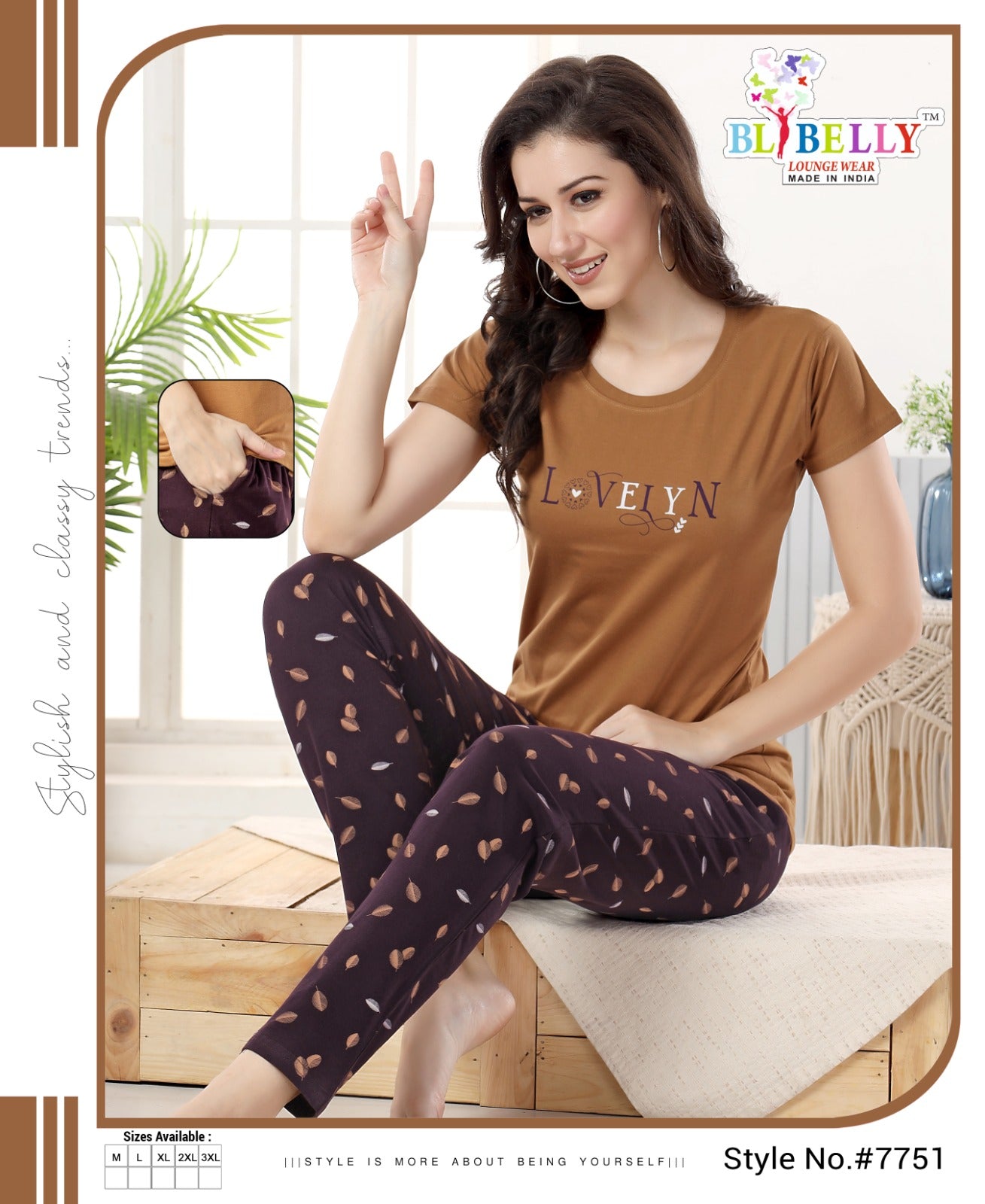 511 Belly Sinker Pyjama Night Suits