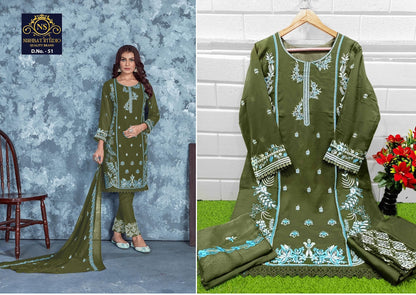 51 Nishbat Studio Georgette Pakistani Readymade Suits