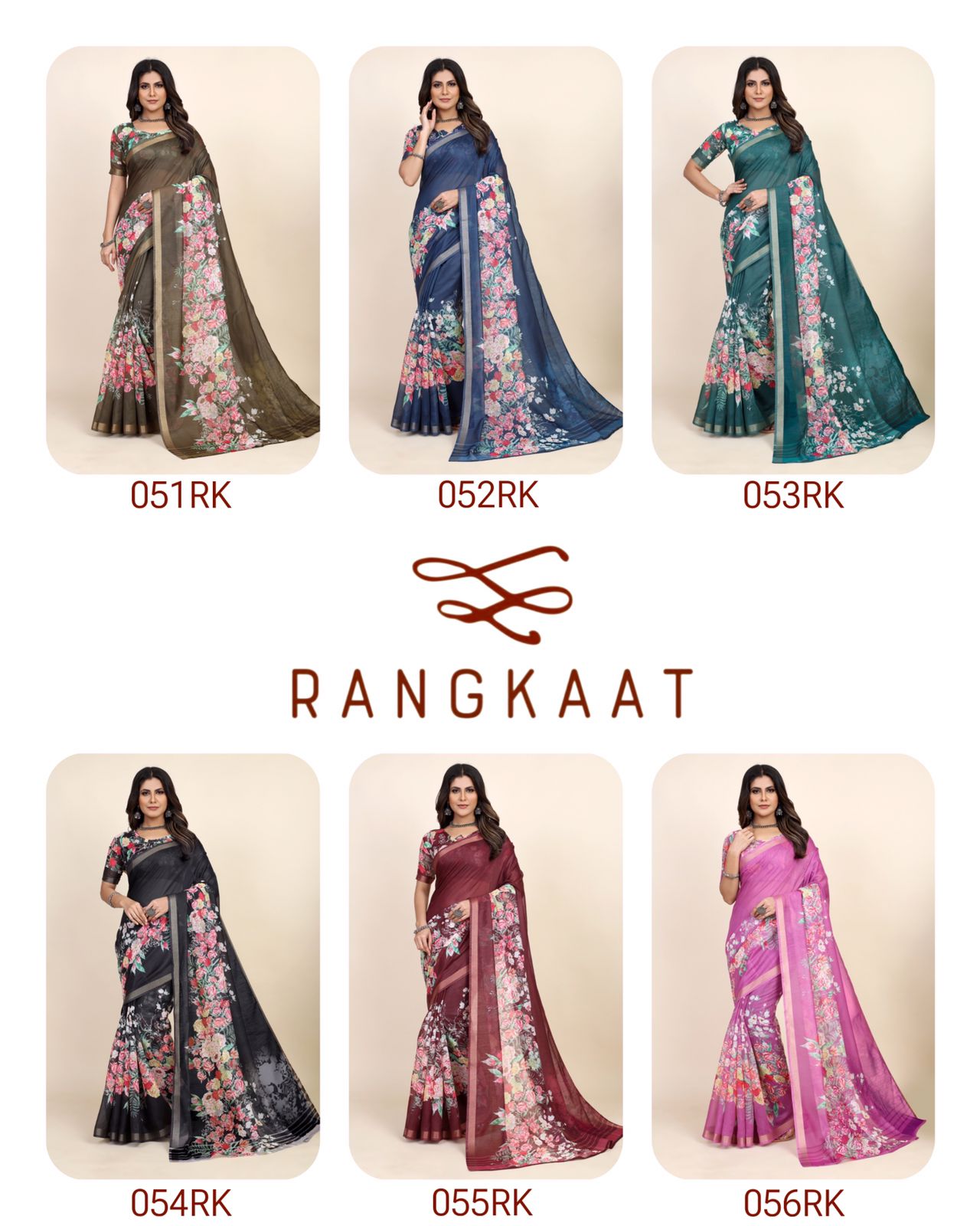 51 To 56 Rangkaat Chanderi Silk Sarees