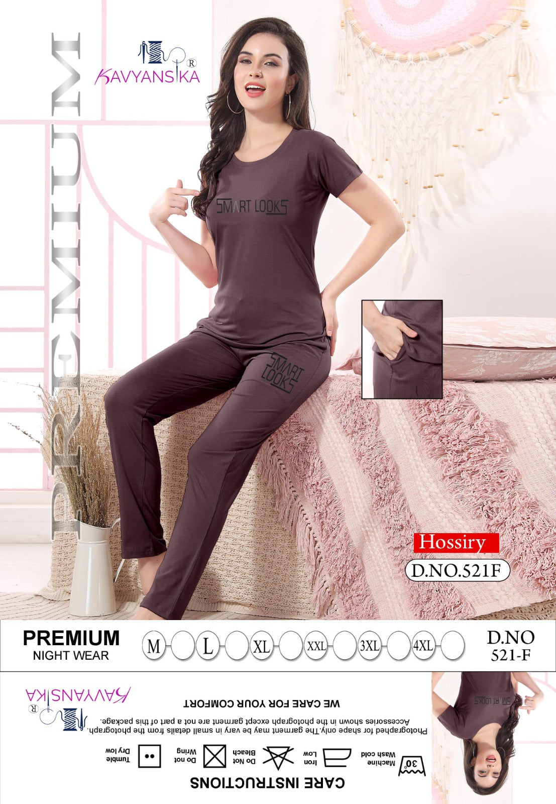521 Kavyansika Hosiery Pyjama Night Suits