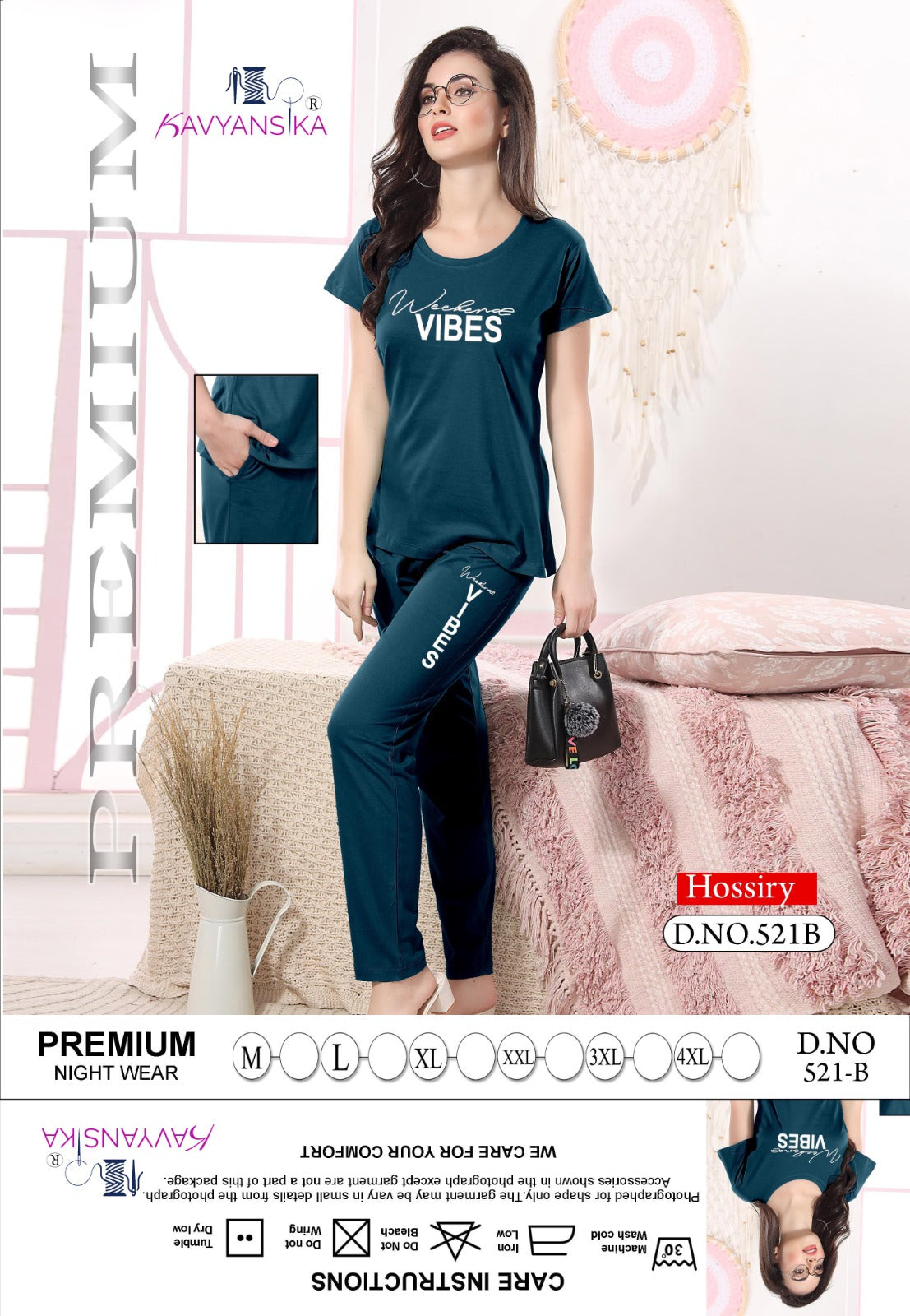 521 Kavyansika Hosiery Pyjama Night Suits