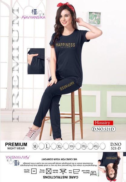 521 Kavyansika Hosiery Pyjama Night Suits