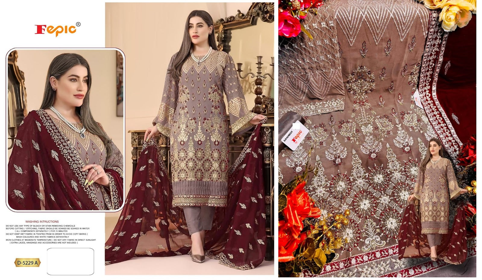 5229 Colours Fepic Georgette Pakistani Salwar Suits