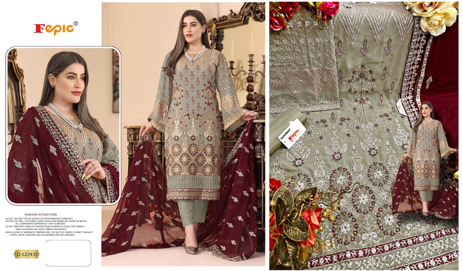 5229 Colours Fepic Georgette Pakistani Salwar Suits