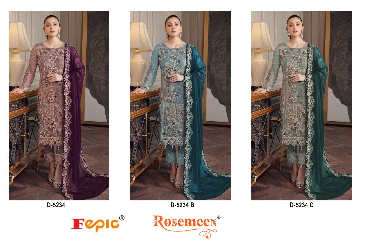 5234 Fepic Georgette Pakistani Salwar Suits