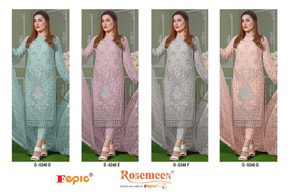 5248-Defg Fepic Georgette Pakistani Salwar Suits