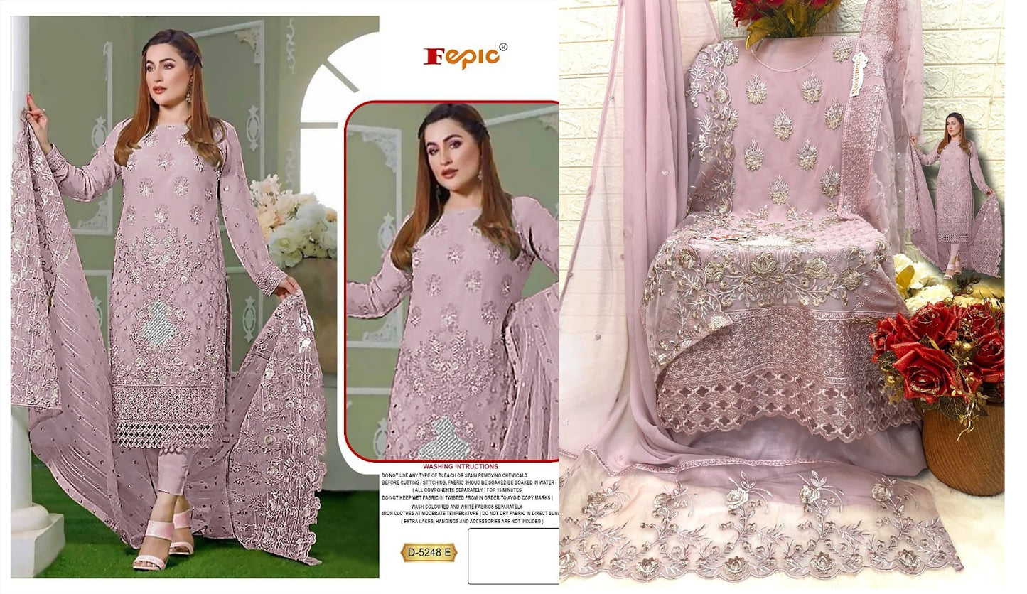 5248-Defg Fepic Georgette Pakistani Salwar Suits