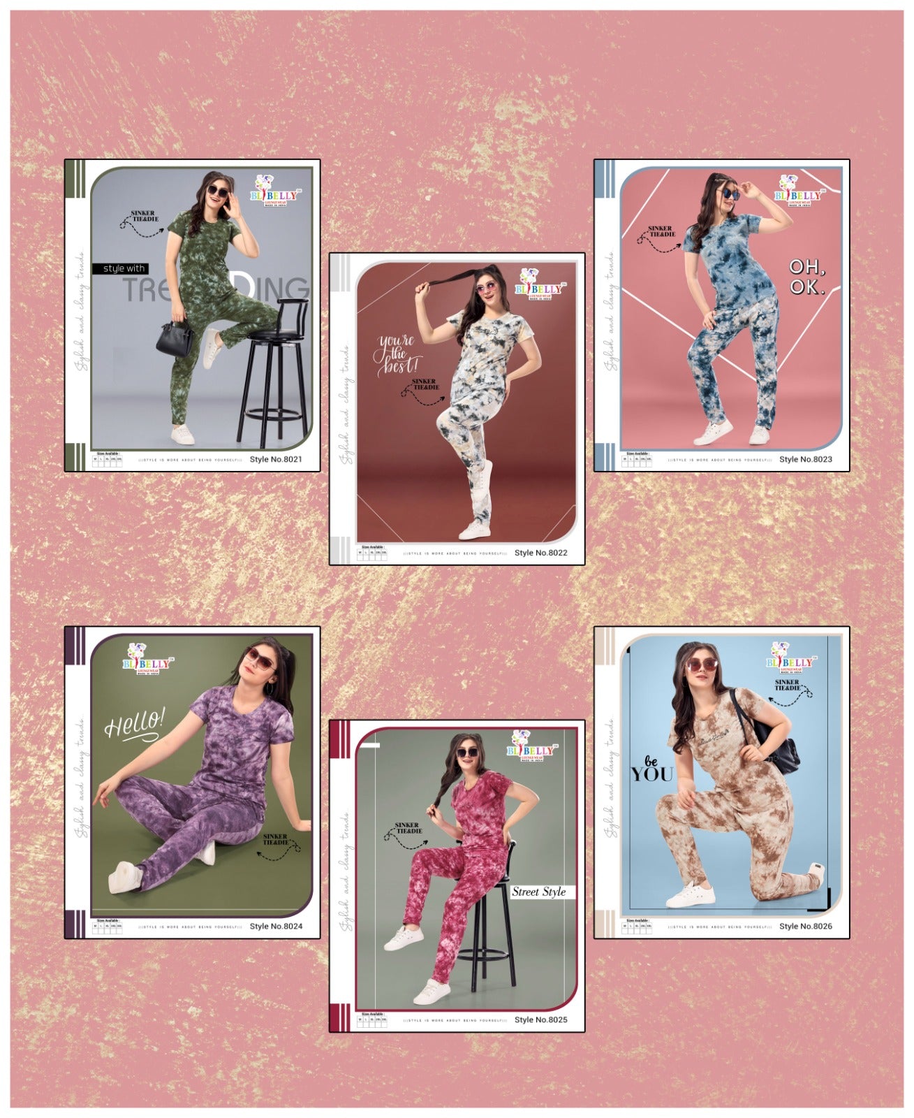 525 Belly Sinker Pyjama Night Suits